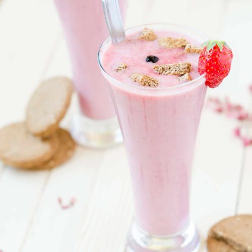 Strawberry Maple Protein Shake – Bella's Kitchen