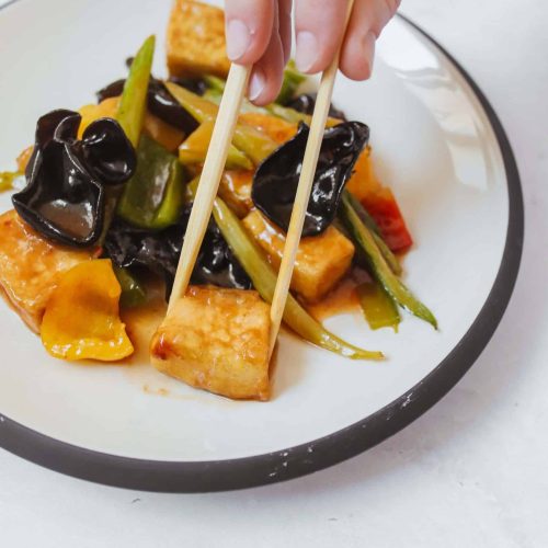 Traditional Chipotle Tofu Chilaquiles – Bella's Kitchen